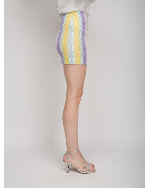 Minigonna Dominique pastello