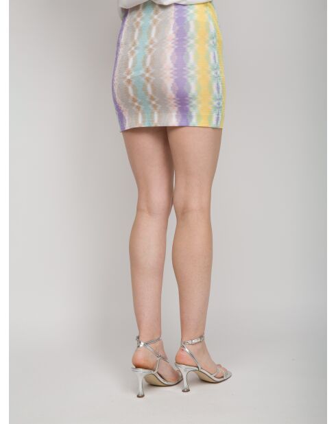 Minigonna Dominique pastello