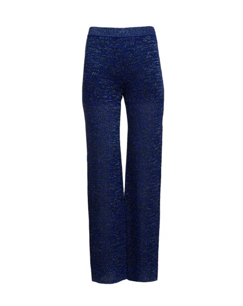 Pantalon Géraldine bleu/argenté