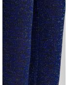 Pantalon Géraldine bleu/argenté