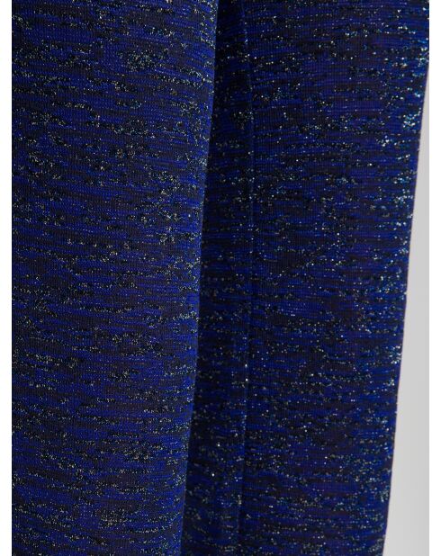 Pantalon Géraldine bleu/argenté