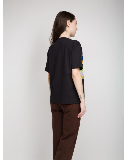 Tatiana zwart t-shirt met korte mouwen