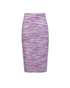 Jupe maillot fiammato Yvette multicolore