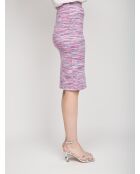 Jupe maillot fiammato Yvette multicolore