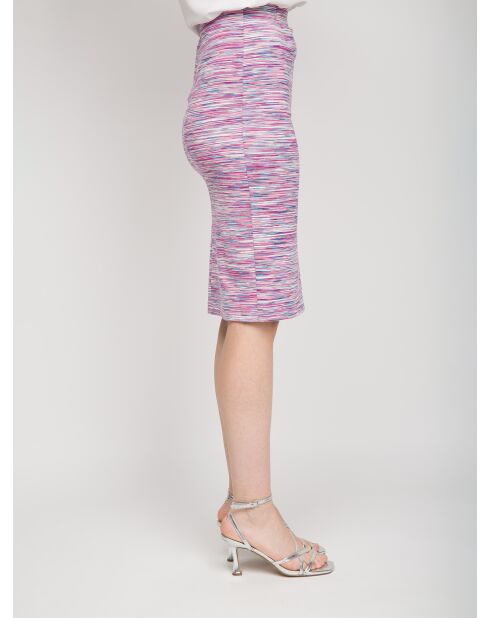 Fiammato Yvette mehrfarbiger Jerseyrock