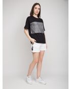 T-shirt à manches courtes Sabine noir