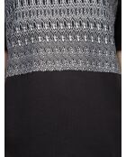 T-shirt à manches courtes Sabine noir