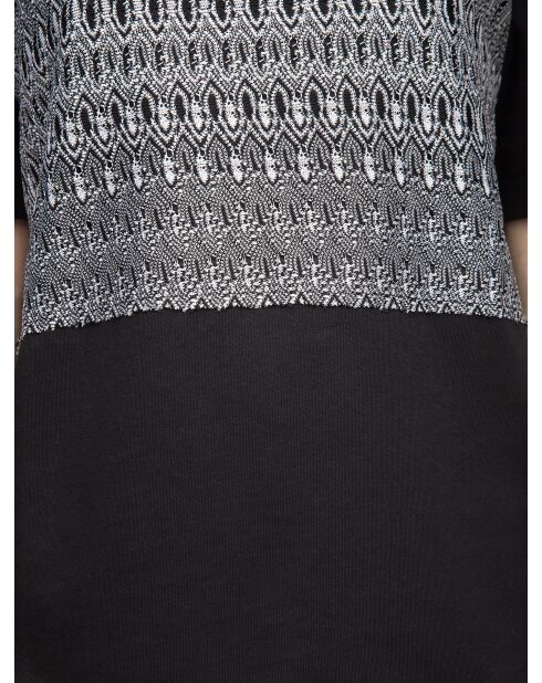 T-shirt à manches courtes Sabine noir