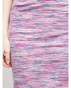 Jupe maillot fiammato Yvette multicolore