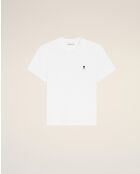 Wit/zwart Heart Friend T-shirt