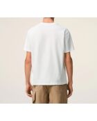 Wit/zwart Heart Friend T-shirt