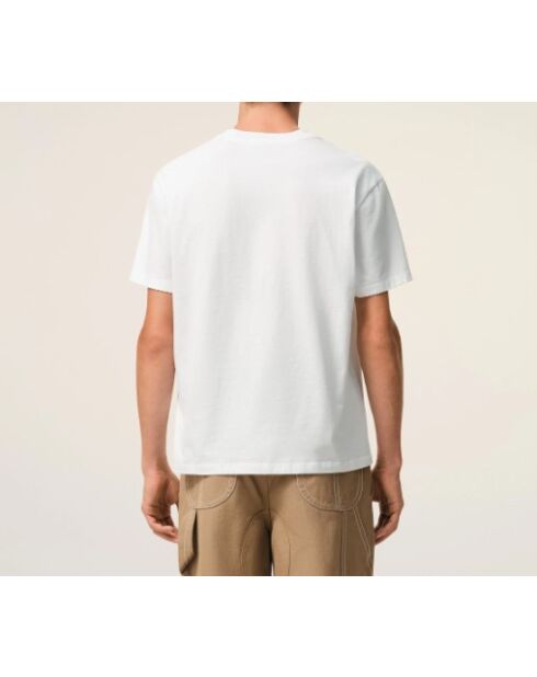 Wit/zwart Heart Friend T-shirt