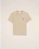 Friend Of Heart T-shirt met koffiecrème