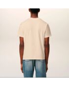 Friend Of Heart T-shirt met koffiecrème