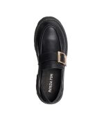 Catherine loafers van zwart kalfsleer