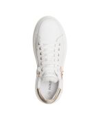 Witte sneakers van kalfsleer van Alix