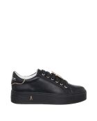 Sneakers Estelle in pelle di vitello nera