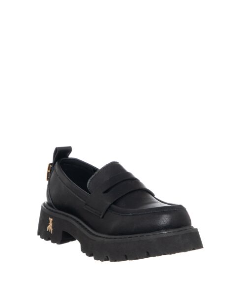 Frederique loafers van kalfsleer in zwart leer