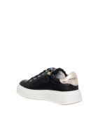 Fanny leren sneakers van zwart kalfsleer