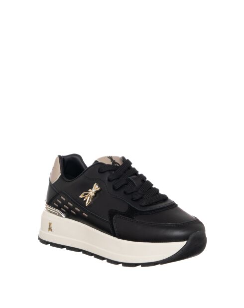 Sneakers Lise Veau in pelle nera
