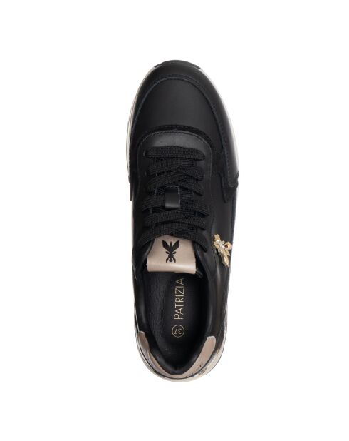 Sneakers Lise Veau in pelle nera