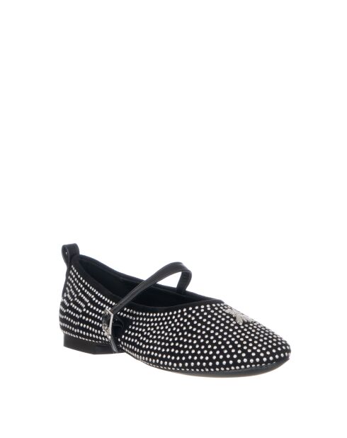 Ballerinas Apolline Eco Calf Noir CDF aus ökologischem Leder