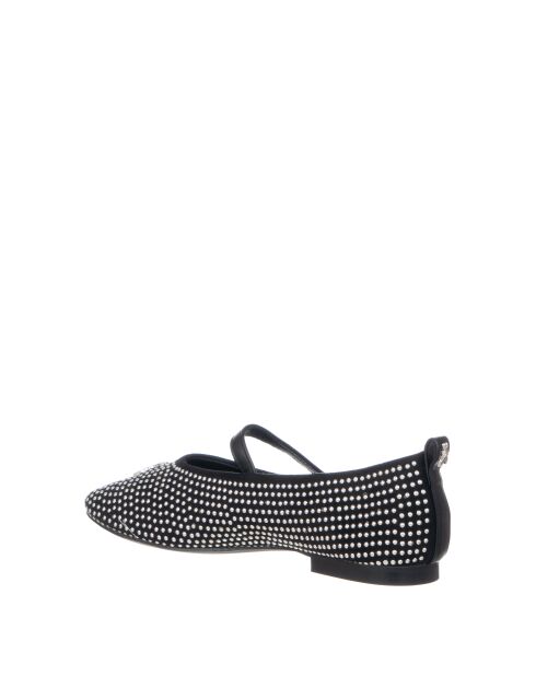 Ballerinas Apolline Eco Calf Noir CDF aus ökologischem Leder