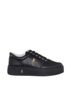 Sneakers Coralie in pelle di vitello nera
