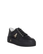 Sneakers Coralie in pelle di vitello nera