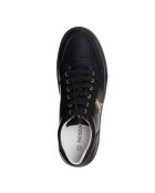 Sneakers Coralie in pelle di vitello nera