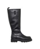 Roxane leren laarzen van zwart kalfsleer