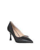 Escarpins en cuir écologique 9353 Noir