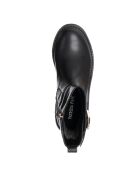 Sabrina leren laarzen van zwart kalfsleer