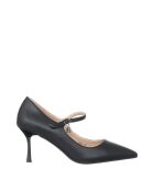 Escarpins en cuir écologique 9354 Noir