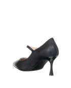 Escarpins en cuir écologique 9354 Noir