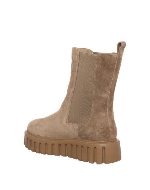 Botines Lilou Crosta Taupe