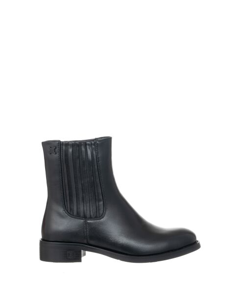 Stivaletti in ecopelle neri 9286