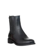 Botines negros de piel ecológica 9286