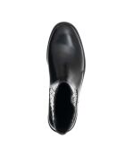 Botines negros de piel ecológica 9286