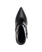 9360 schwarze Öko-Lederstiefel