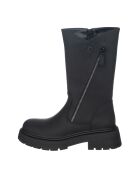 Stivaletti in ecopelle neri 9338