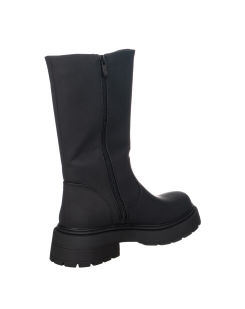 Stivaletti in ecopelle neri 9338