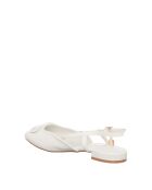 Sandales en cuir Léna Veau blanc