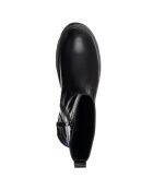 Eglantine leren laarzen van zwart kalfsleer