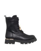 Laëtitia leren laarzen van zwart kalfsleer