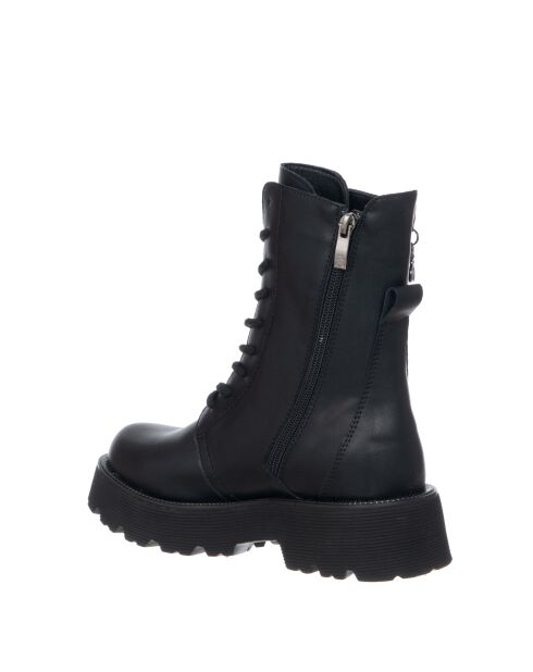 Botas de piel Alexandra Calf Black Nkl