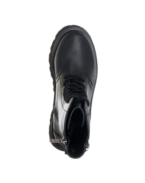 Botas de piel Alexandra Calf Black Nkl