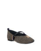 Bailarinas de piel ecológica Émilie Eco Calveau Black Platinum