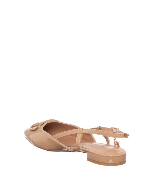 Marion Brevet Nut leren sandalen