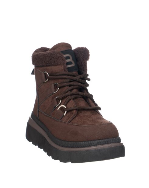 Botines de café 9259